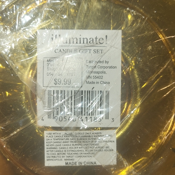 Candle with bells and star plate - Picture 5 of 10